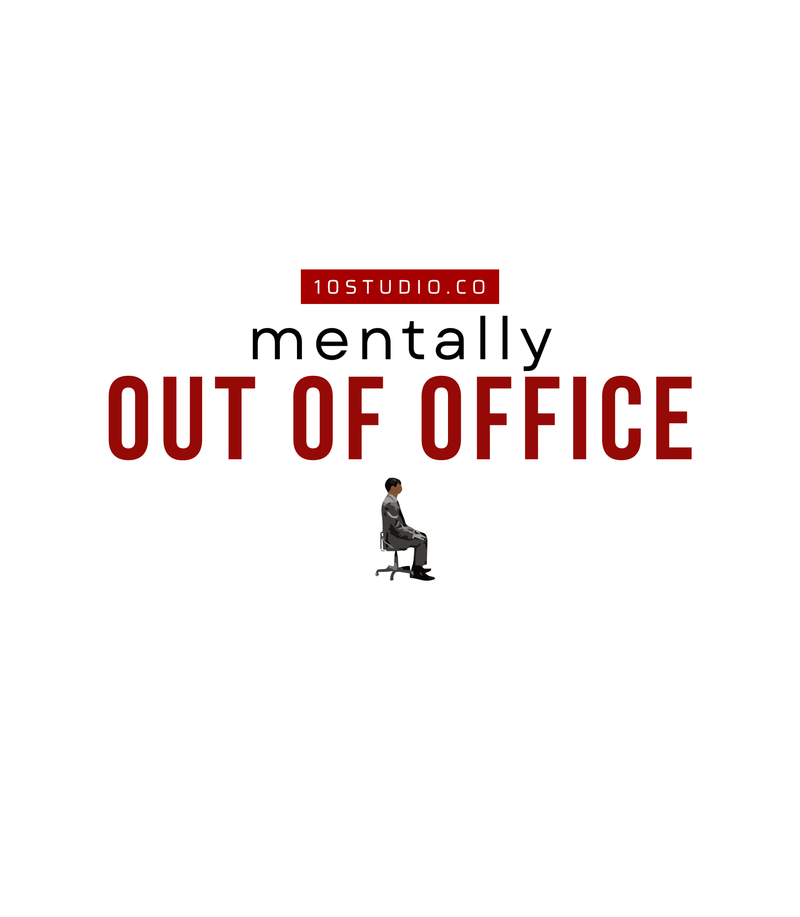 Mentally Out of Office — detail — alt