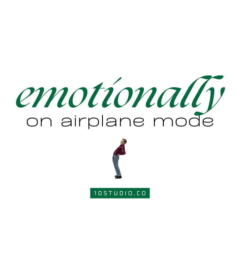 Emotionally on Airplane Mode — detail — alt